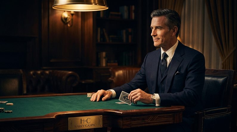 Mobile phone displaying casino game on gaming table